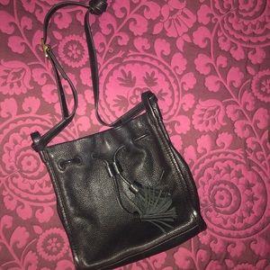 Fossil Bags - Fossil black drawstring Shoulder Bag Fossil Bags - Fossil black drawstring Shoulder Bag